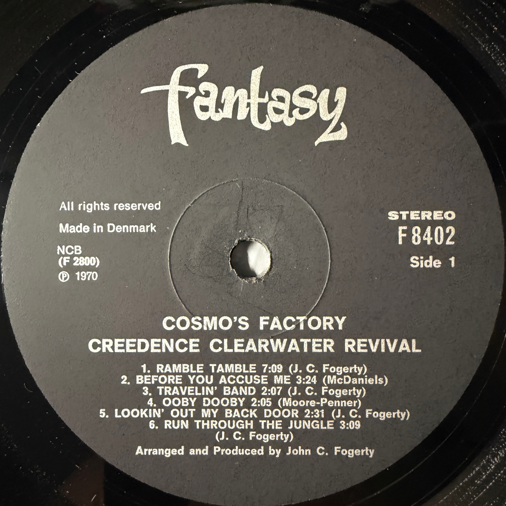 Creedence Clearwater Revival - Cosmo's Factory (Дания 1970г.)