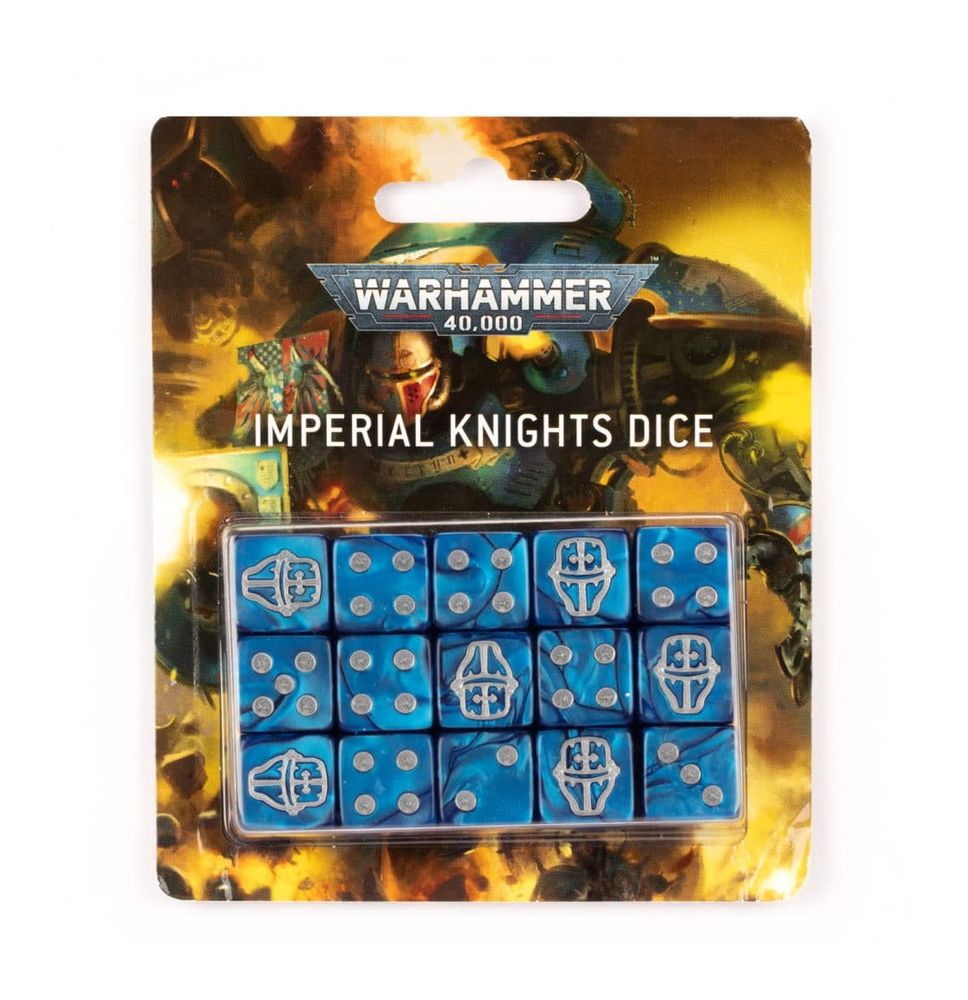 Набор кубиков Warhammer 40000: Imperial Knights Dice Set Набор кубиков Warhammer 40000: Imperial Knights Dice Set