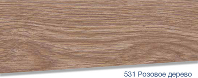 Плинтус Lexida S 531 Розовое дерево