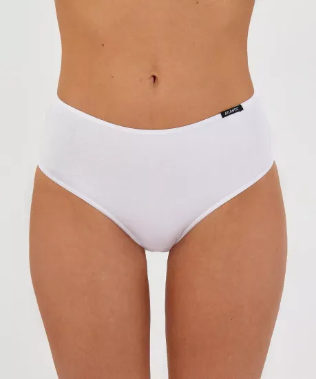 Трусы (2шт) женские слипы классика Atlantic 2BLP-579,белый