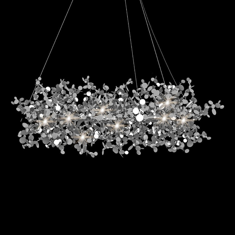 10101/600 Chrome Подвесная люстра LOFT IT Spark