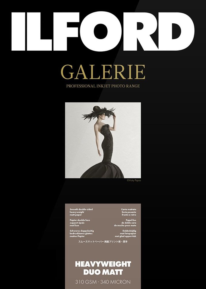 Фотобумага ILFORD Galerie Prestige Heavyweight Duo Matt, 25 листов, A2 - 420мм x 594мм