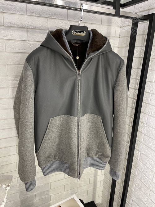 Бомбер Loro Piana с мехом