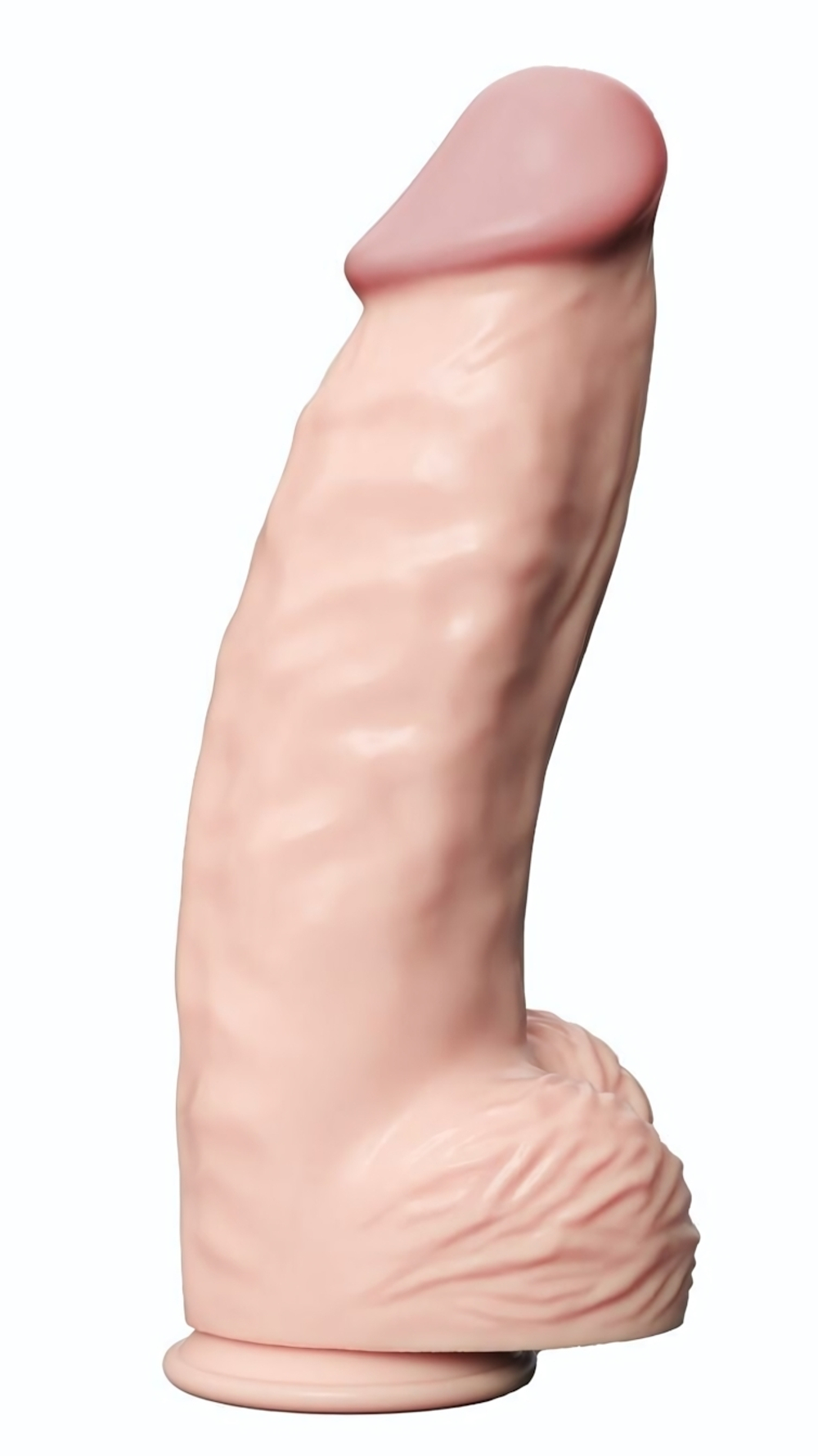 Телесный фаллоимитатор-гигант Real Bomb - 26 см. (Цвет: телесный)