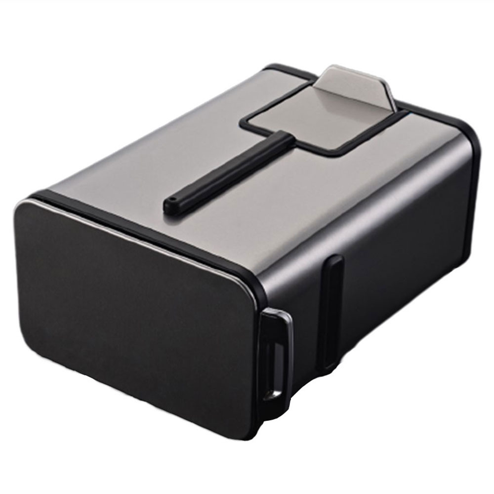 Ведро мусорное с ёршиком, внутр ведро, туалетная бумага, JAH-532, 7л (серебряный)