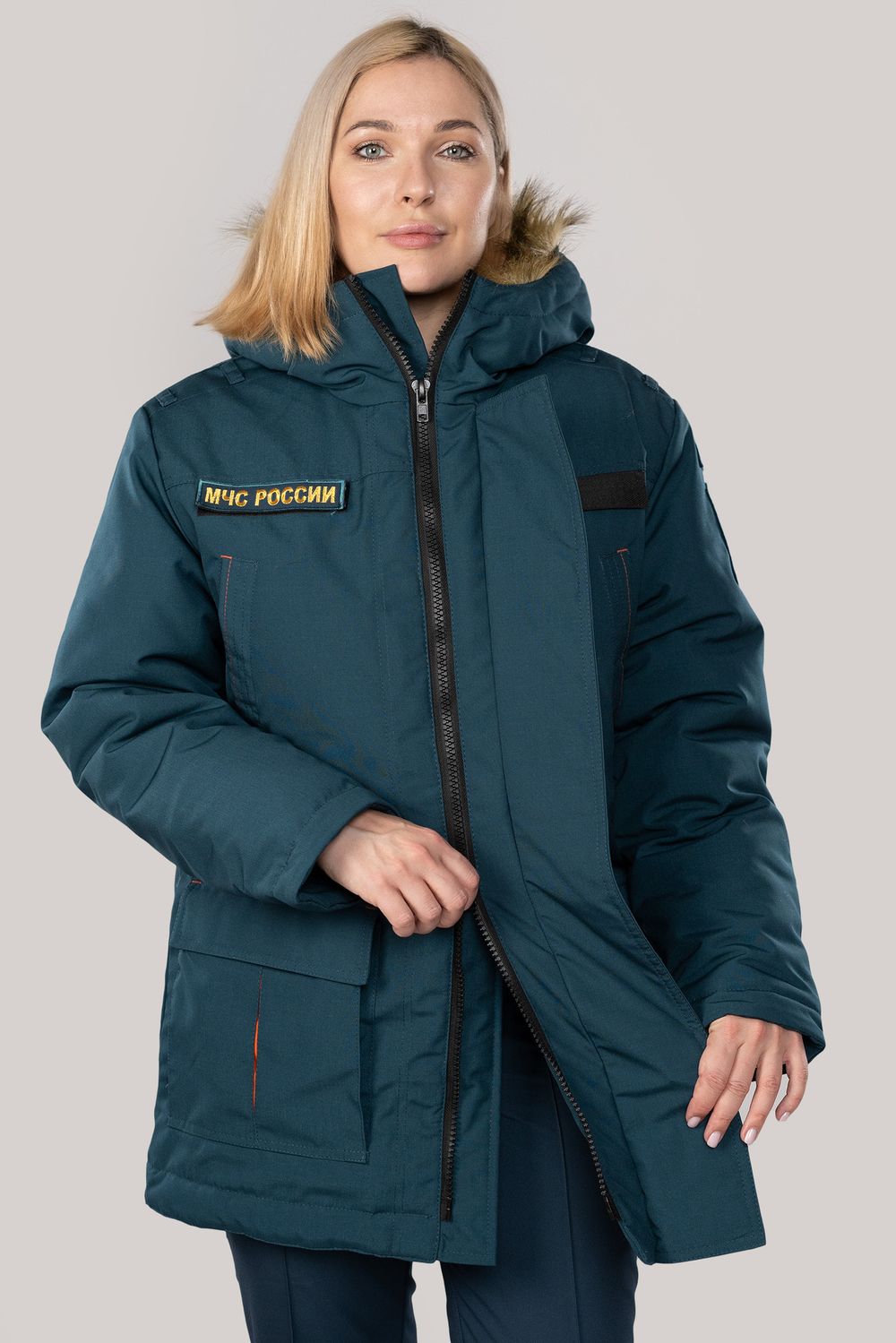Куртка зимняя МЧС женская (мод. 199)