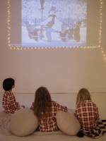 Пижама с воротником Mjölk Christmas Check, уценка