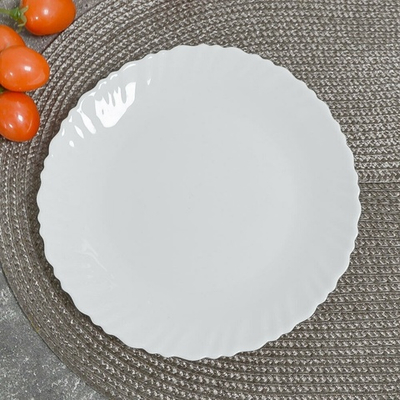 Тарелка десертная 19см Без деколи, стеклокерамика