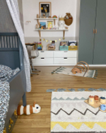 Ковер Lorena Canals Azteca Natural Vintage Blue (120 x 160 см)