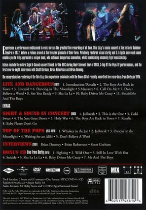Thin Lizzy / Live And Dangerous (DVD+CD)