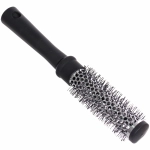 Расческа массажная брашинг «СЕКРЕТ ТВОЕЙ КРАСОТЫ», цвет черный, матовое покрытие, 2.5*22см