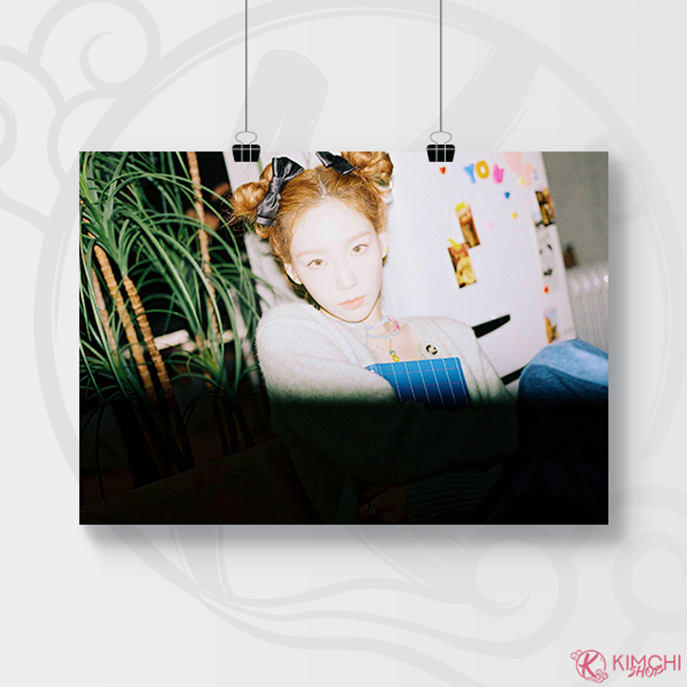 Постер А4 - Kim Taeyeon (SNSD) - Happy