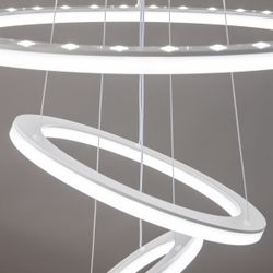 Citilux Электрон Смарт CL710A104S Умная люстра подвесная Белая