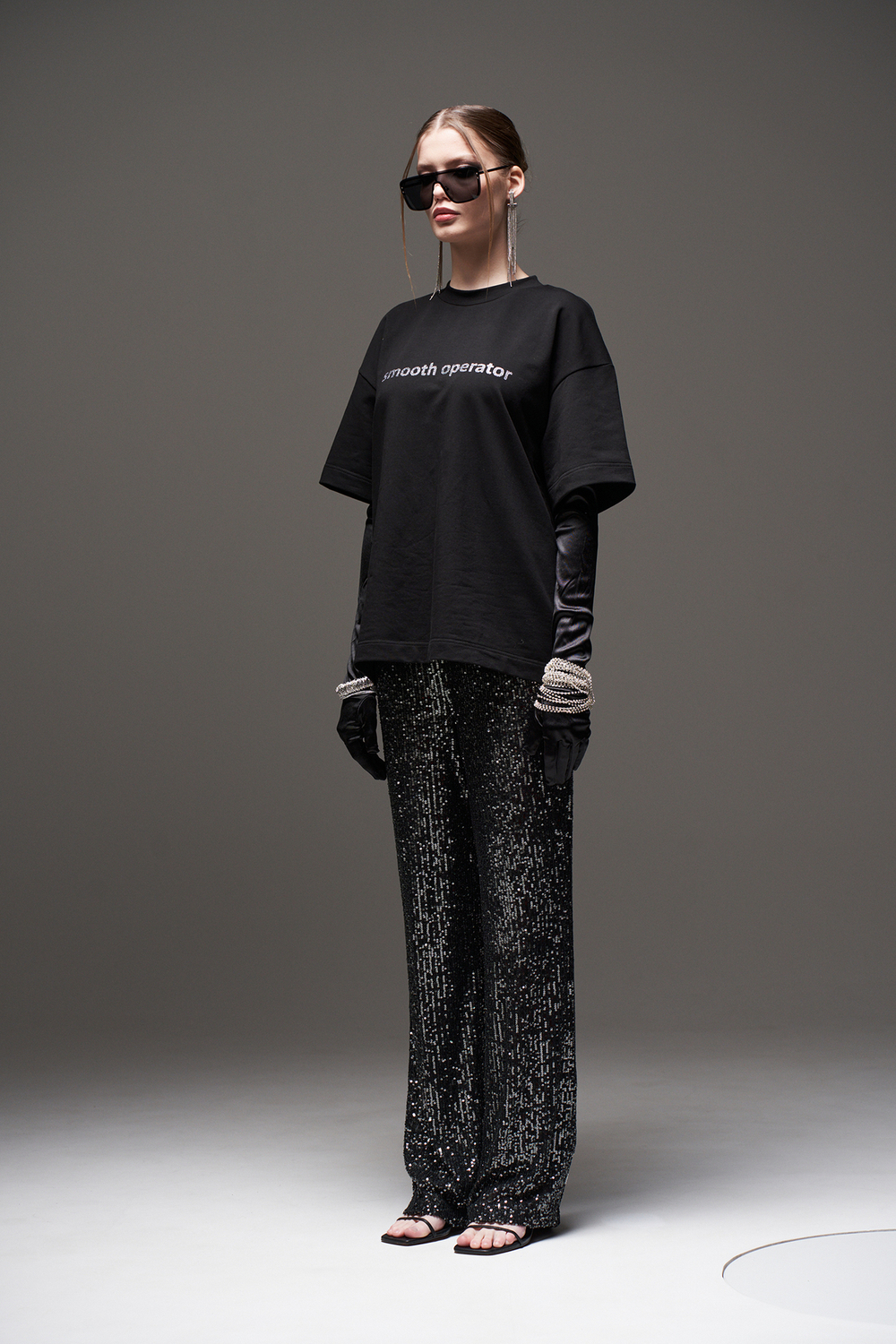 Брюки из пайеток Монако, 1095