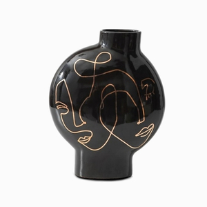 Ваза Faces Print высота 42