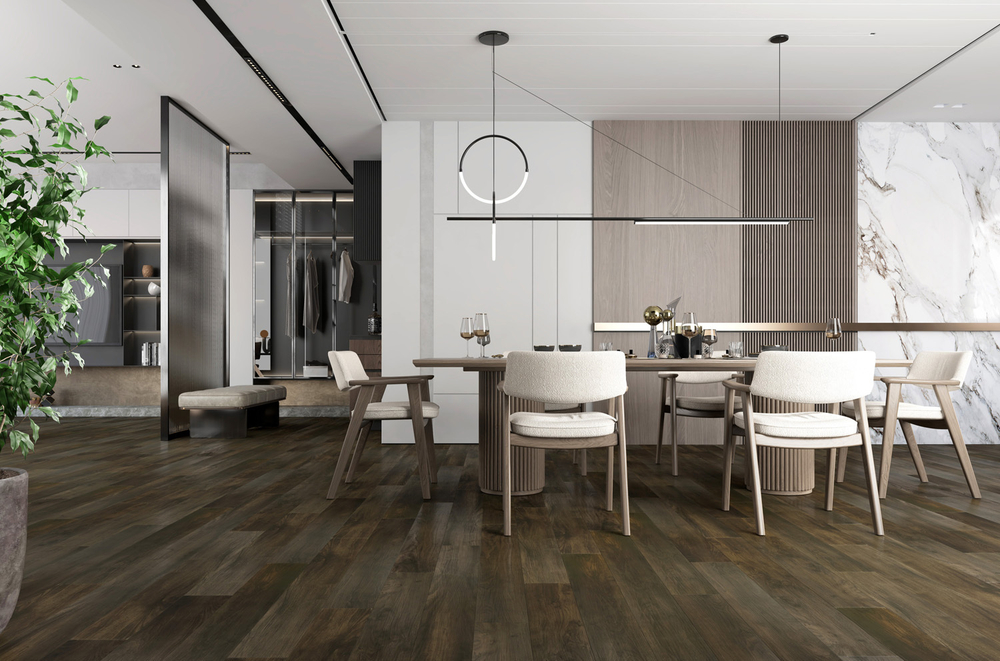 Кварцевый ламинат Fargo COMFORT 2022-2 Орех Маньчжурский