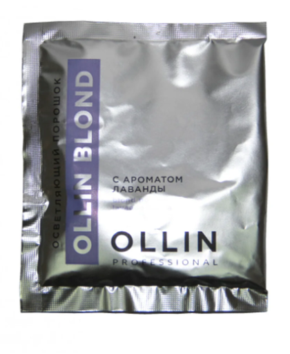 OLLIN Professional Осветляющий порошок с ароматом лаванды Blond, 30 г