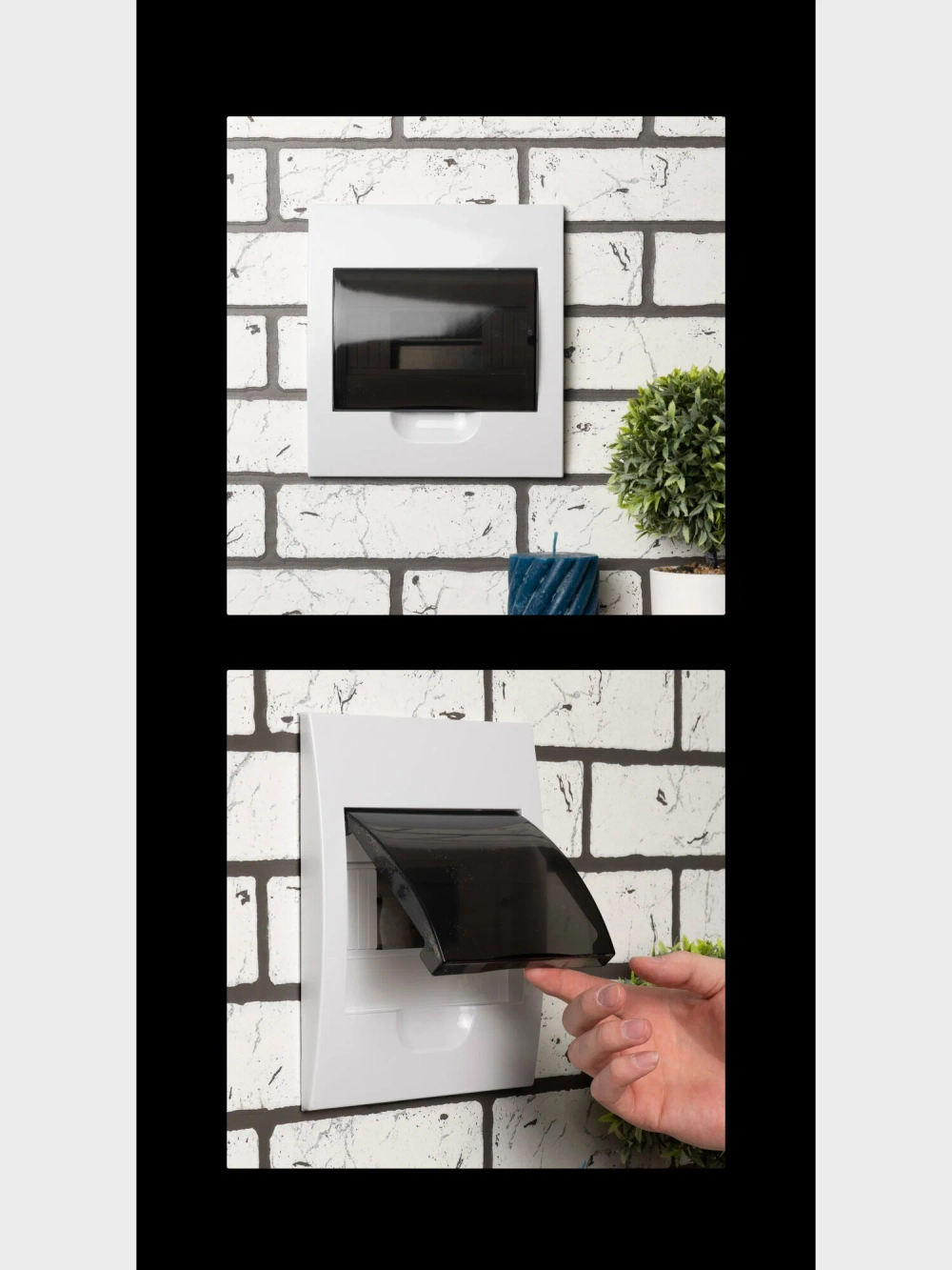 Щит распределительный встраиваемый пластиковый ЩРВ-П- 8 IP41 EKF PROxima