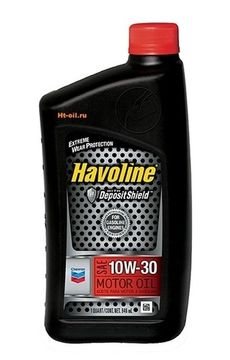 HAVOLINE 10W-30 моторное масло для бензиновых двигателей Chevron (1 литр)