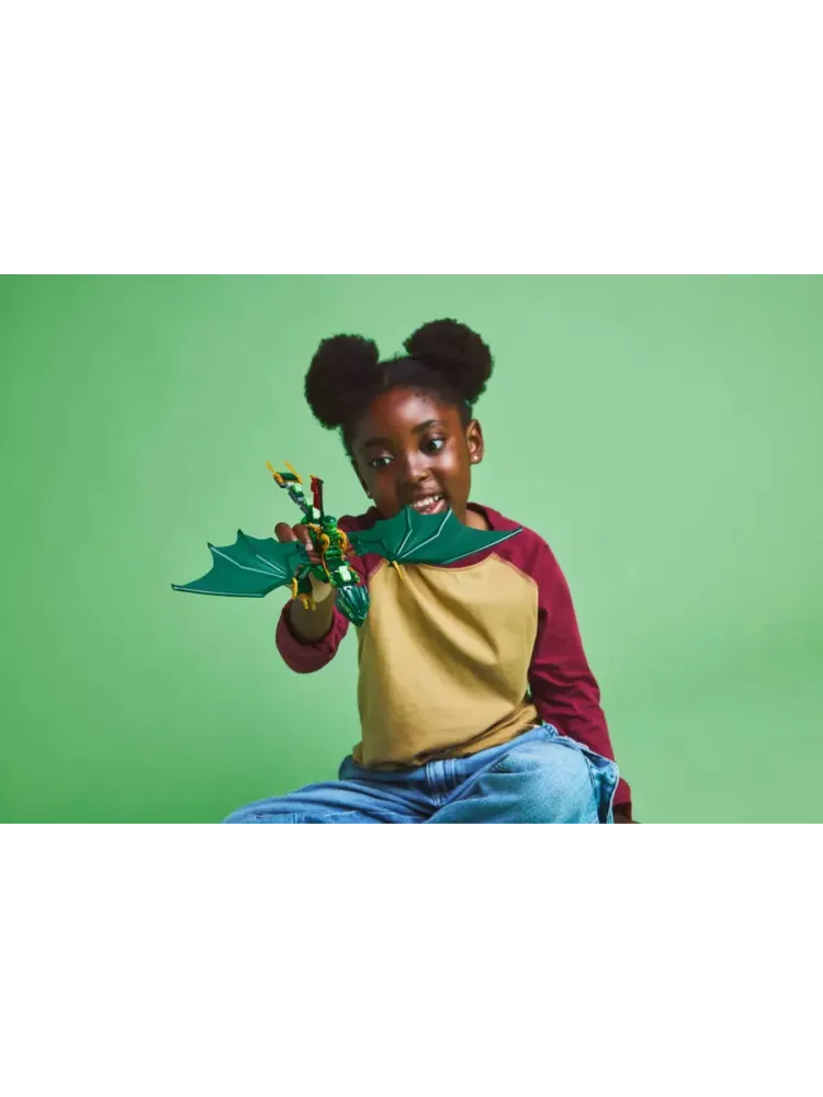 Конструктор NINJAGO 71829 Зеленый лесной дракон Ллойда