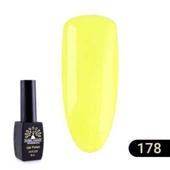 Гель лак BLACK ELITE 178, Global Fashion 8 мл