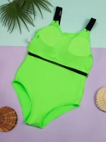 купальник слитный спортивный для бассейна утягивающий