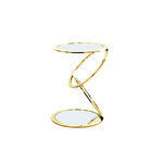 Столик приставной Aros Ø45 золотой