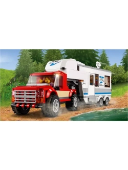 Конструктор Сити Дом на колесах 344 детали