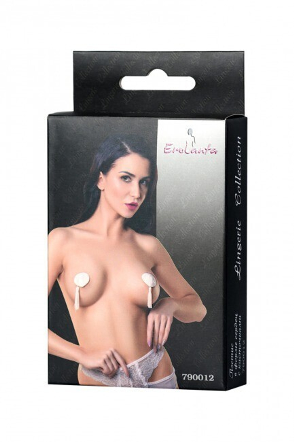 Пестис белые из пайеток с кистями Erolanta (Цвет: белый)