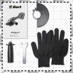 Машина шлифовальная угловая аккумуляторная BORT BWS-21Li-Pro (без АКБ и ЗУ)