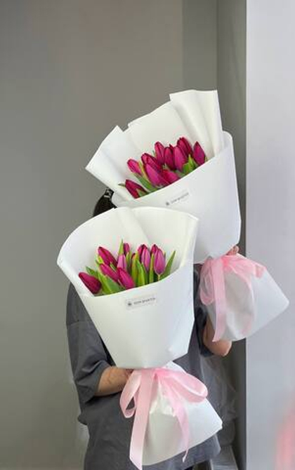 Букет из тюльпанов