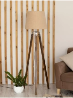 Абажур для торшера e27 тканевый декоративный