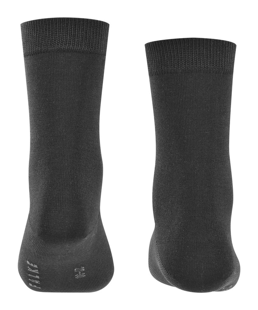 Черные классические носки FALKE Cotton Finesse