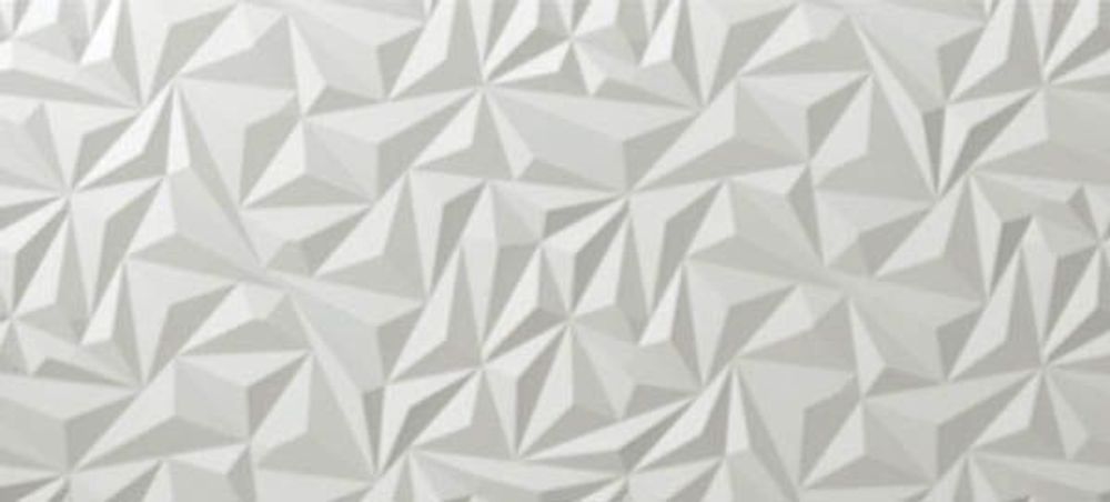 Настенная плитка 3D Angle White Matt
