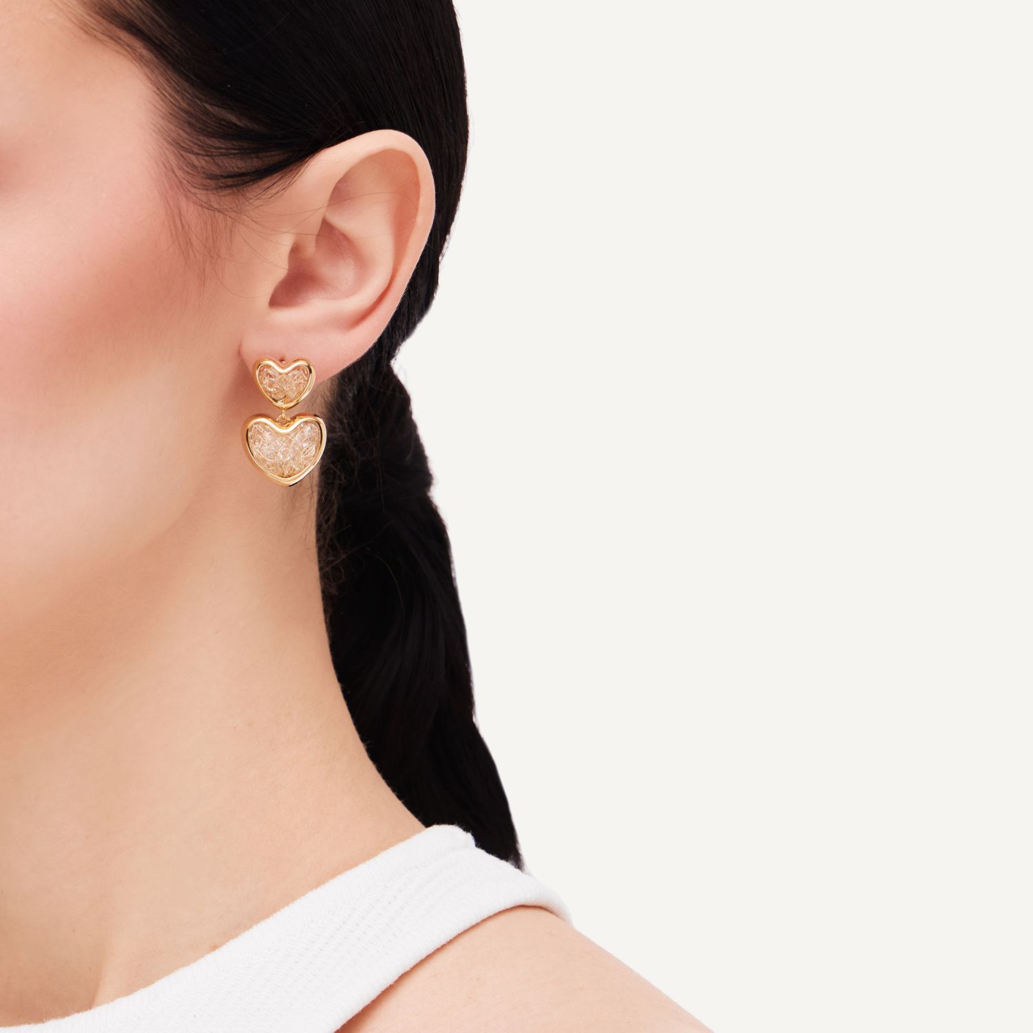 Серьги Luculent Heart Earrings – Gold