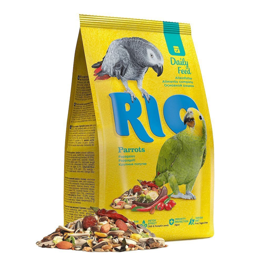 RIO.Корм для крупных попугаев 500 г.