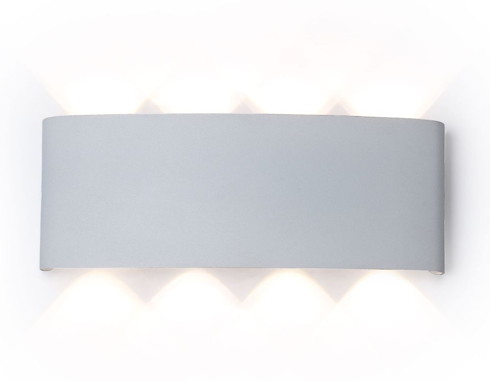 Светильник светодиодный уличный настенный архитектурный ST4461/8 WH белый IP65 LED 4200K 8W 210*80*46