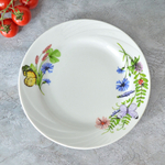 Тарелка 200мм мелкая форма Голубка Нимфа