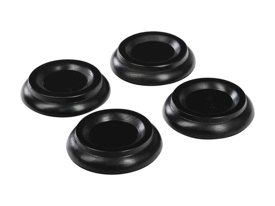 AG-PM1-BK Комплект подставок под пианино, дерево, 4 шт, черные, Aurora