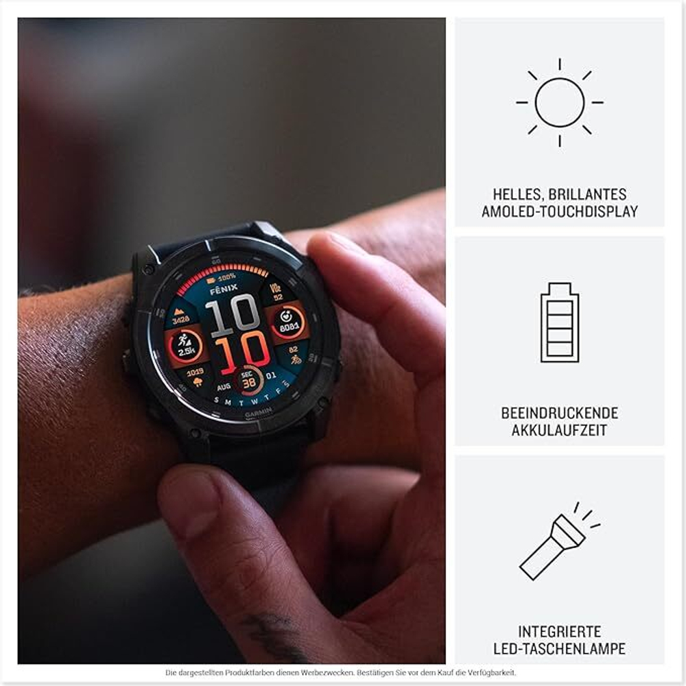 Часы Garmin Fenix 8 47mm AMOLED
