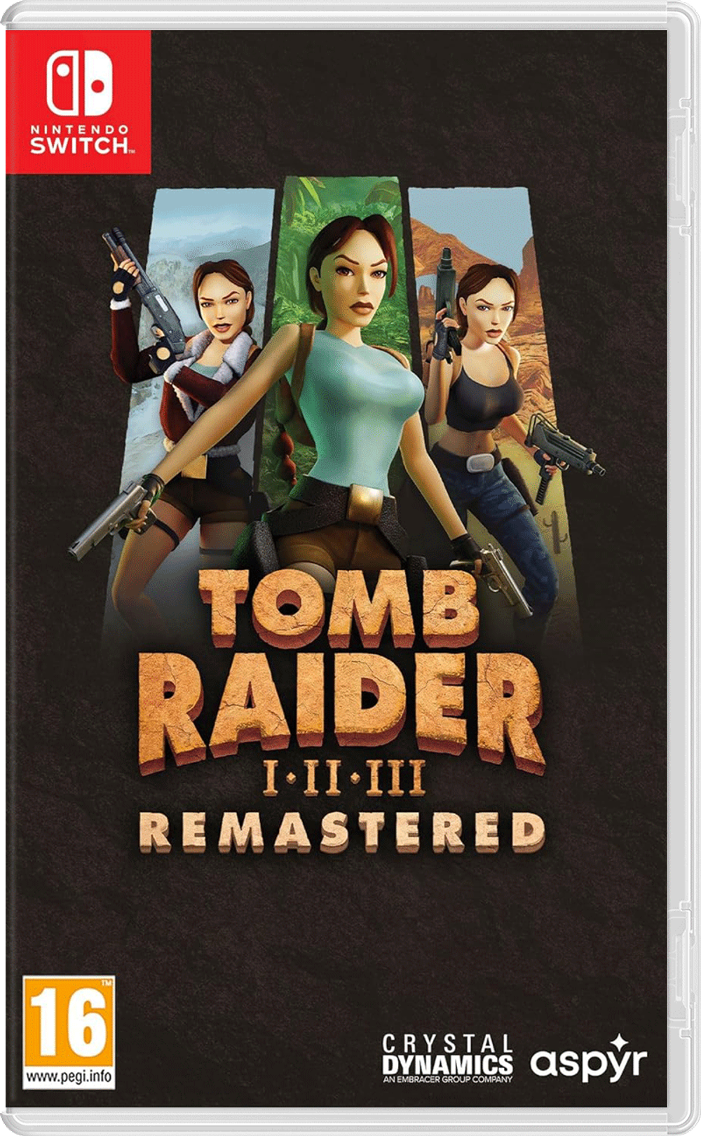 Игра Tomb Raider I-II-III (1,2,3) Remastered (Русская версия) для Nintendo Switch