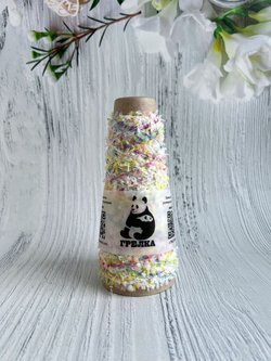 пряжа для вязания травка пушистая реснички