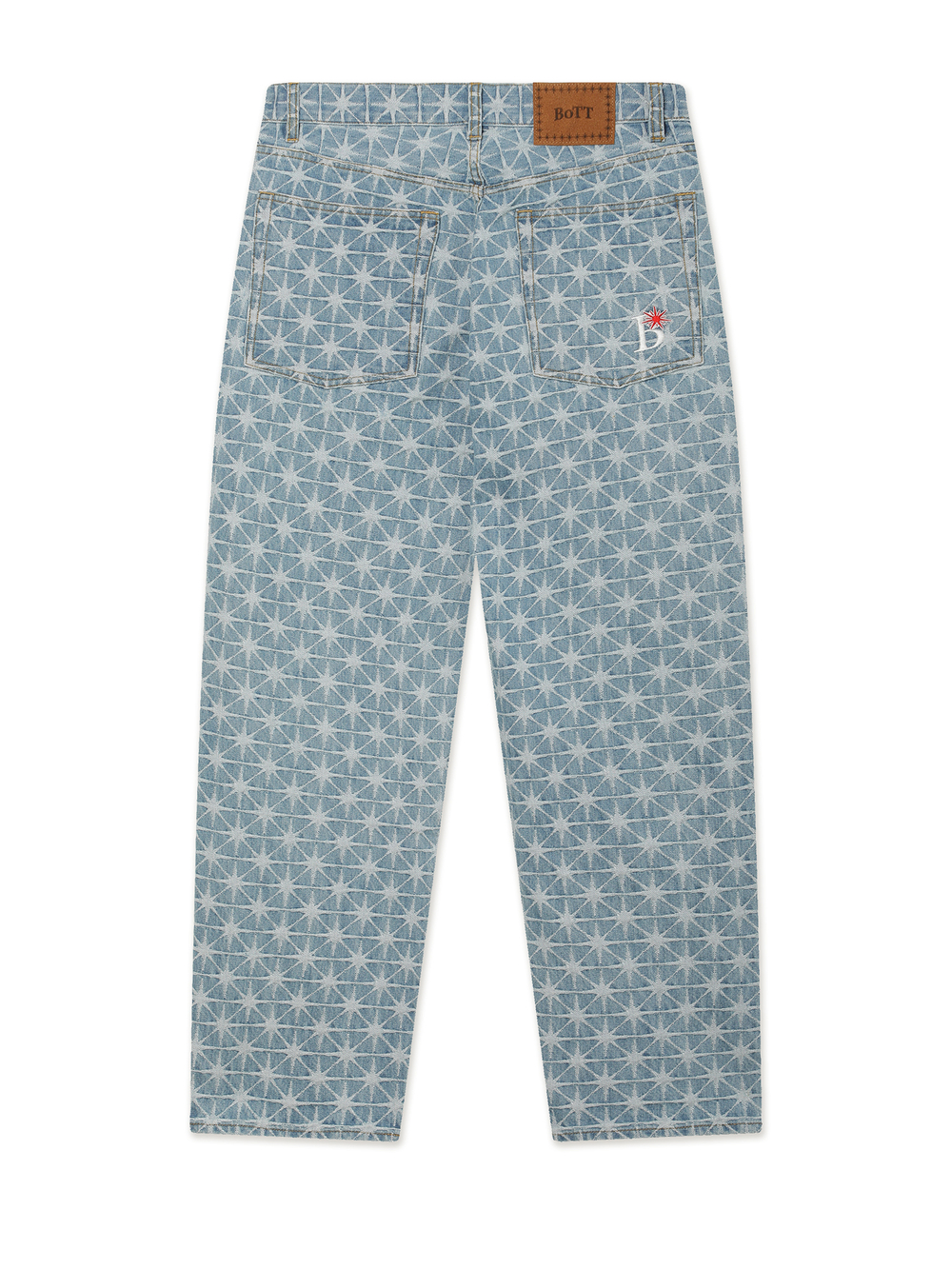 Мужские Джинсы (Regular Fit) Sparkle Monogram