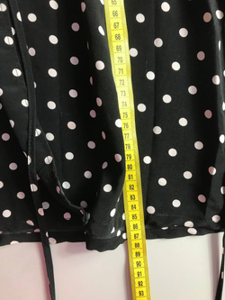 Платье на запАх в горошек, визуально 46/48 размер