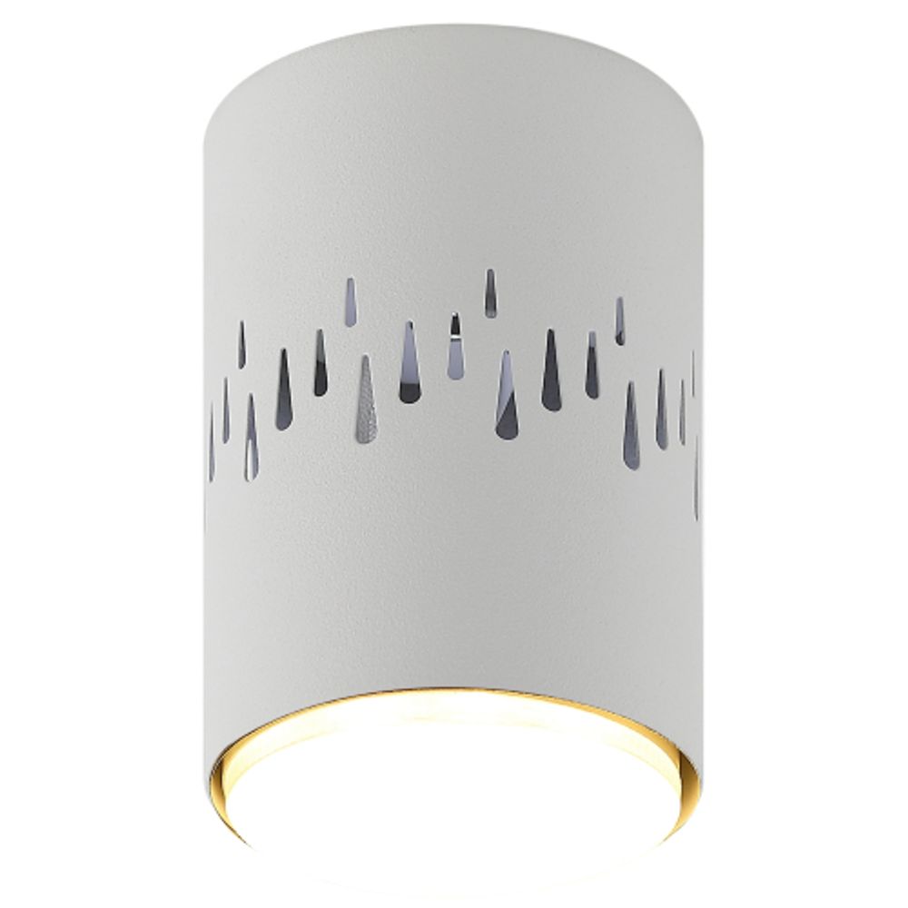 Светильник настенно-потолочный спот ЭРА OL11 LD GX53 WH белый, подсветка 1 W | Накладные светильники