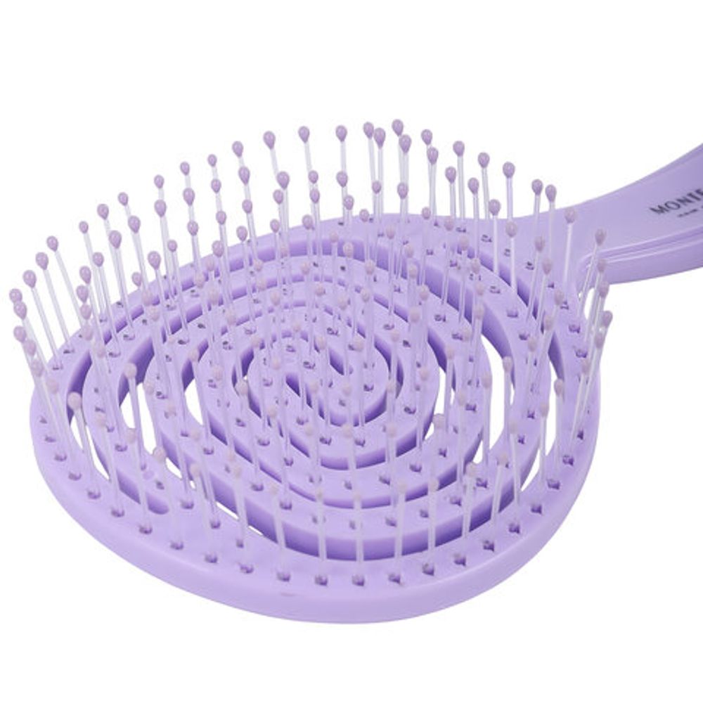 Расческа для волос массажная 17,5х8 см, цвета АССОРТИ, MONTE VITA (МОНТЕ ВИТА), 457423