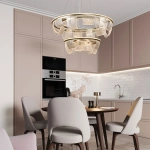 Подвесная люстра Led4U L7706-800-460 GD