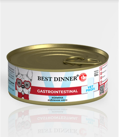 Best Dinner ВетПрофи Конс д/собак Gastrolntestinal конина 100г