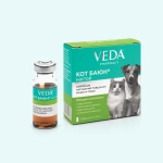 VEDA КОТ БАЮН Настой Успокоительное средство для кошек и собак, 3*10 мл