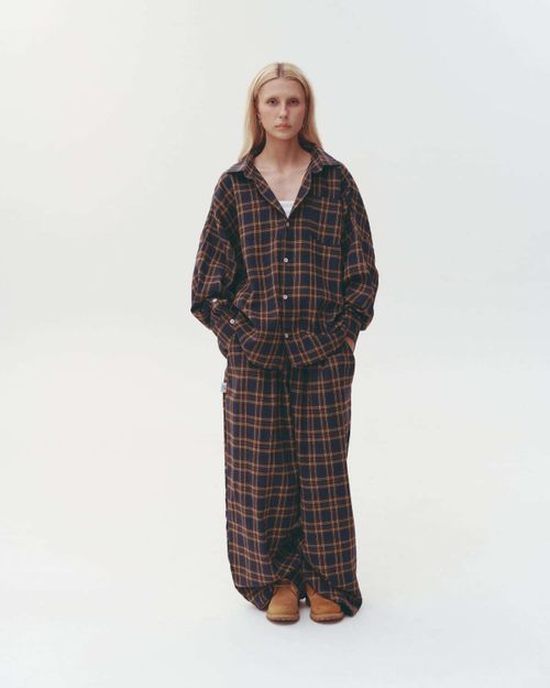 Рубашка Cowboy Shirt темно-синяя